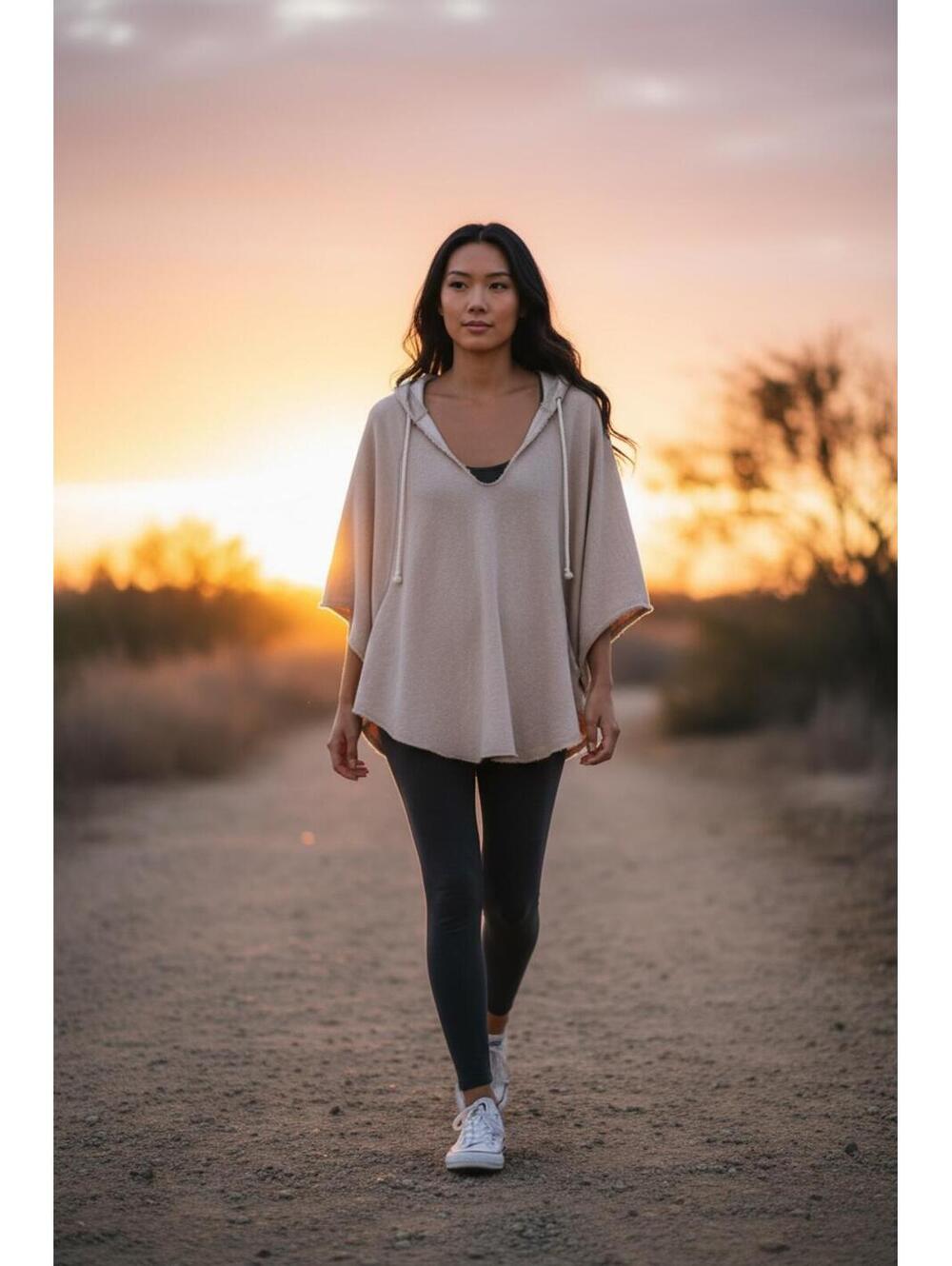 Victoria’s Secret NWOT oversized Terry sweatshirt cape - Picture 4 of 9